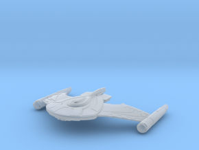 Romulan WarBird firebat class in Clear Ultra Fine Detail Plastic