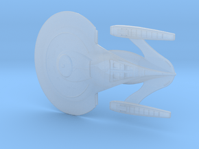 Andromeda Class Cruiser in Clear Ultra Fine Detail Plastic