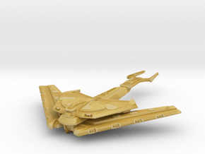 Cardassian Deck Cruiser in Tan Fine Detail Plastic