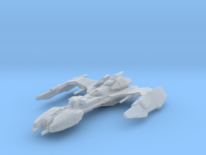 Klingon Mat'Ha Class Raptor in Clear Ultra Fine Detail Plastic