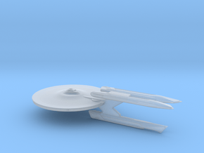 star fleet light cruiser in Clear Ultra Fine Detail Plastic
