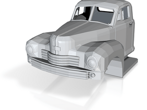 1949 Nash Truck 2 Ready For Shapeways in Clear Ultra Fine Detail Plastic