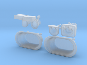 Bath Fixtures For SHAPEWAYS 3 in Clear Ultra Fine Detail Plastic
