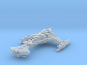 Klingon Bortas Class refit  BattleCruiser 5.4" in Clear Ultra Fine Detail Plastic