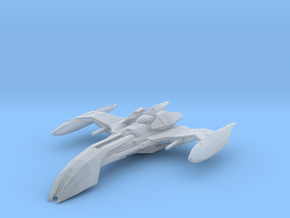 Romulan Rilmak Class WarBird Destroyer in Clear Ultra Fine Detail Plastic