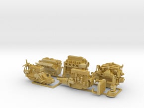 Engines and Transmissions 2 in Tan Fine Detail Plastic