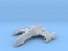 Romulan Eagle Class WarBird 2.8" long in Clear Ultra Fine Detail Plastic