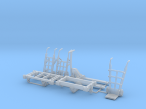 Warehouse equipment  1_87 MM in Clear Ultra Fine Detail Plastic