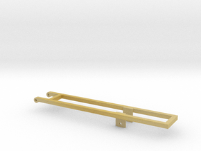 1/64th 20' and 22' Mounting frame for truck in Tan Fine Detail Plastic