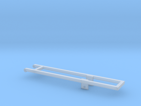 1/64th 20' and 22' Mounting frame for truck in Clear Ultra Fine Detail Plastic