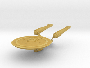 Star Trek Beyond Enterprise A 3.4" long in Tan Fine Detail Plastic