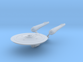 Star Trek Beyond Enterprise A 3.4" long in Clear Ultra Fine Detail Plastic