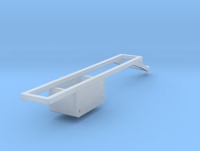 1/64 Pull type frame- short in Clear Ultra Fine Detail Plastic