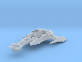 Klingon Tor'Kaht Class II  Battleship 5.4" in Clear Ultra Fine Detail Plastic