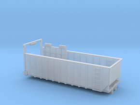 1/64 24' Truck Mount Silage Bed in Clear Ultra Fine Detail Plastic