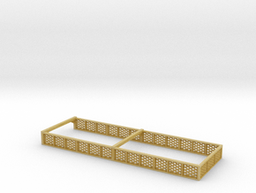 1/64 24' Silage Bed Extensions in Tan Fine Detail Plastic