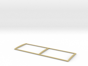 1/64 24' Silage Bed Tarp Frame in Tan Fine Detail Plastic