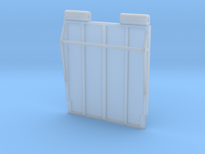1/64 Replacement endgate for silage bed in Clear Ultra Fine Detail Plastic