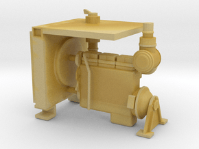 1/64 W.H.O. Tub Grinder- Engine in Tan Fine Detail Plastic