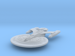 Federation Jackson Class Cruiser in Clear Ultra Fine Detail Plastic