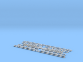 1:35 SU-122/85 Grills for Miniart in Clear Ultra Fine Detail Plastic