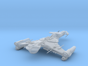 Klingon Mjolnir Class  BattleCuiser in Clear Ultra Fine Detail Plastic
