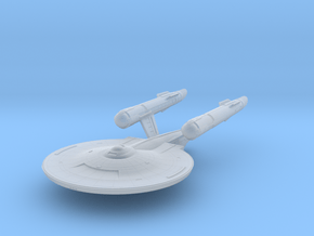 Federation Independence Class HvyCruiser 4.2" in Clear Ultra Fine Detail Plastic