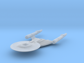 Federation Discovery Class IV Cruiser  5.5" in Clear Ultra Fine Detail Plastic