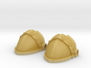 Custodian Guard - Toe Guards (2pc) in Tan Fine Detail Plastic