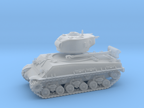 Sherman M4A3E8 Tank - (1:87 HO) in Clear Ultra Fine Detail Plastic