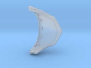 Templar Knight - Shoulder Pad in Clear Ultra Fine Detail Plastic