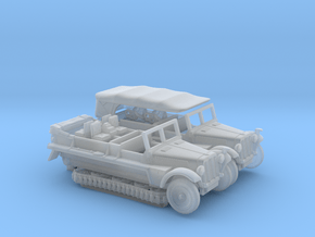 Sd.Kfz 10  Half-Track  (2 pack) in Clear Ultra Fine Detail Plastic