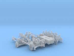 Trailers & Crew : Add-on (2 pack) - 1:87 - HO in Clear Ultra Fine Detail Plastic