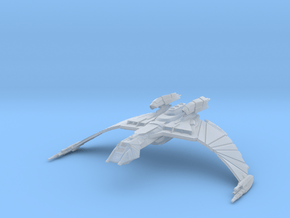 Klingon Par'Ta Class  Cruiser in Clear Ultra Fine Detail Plastic