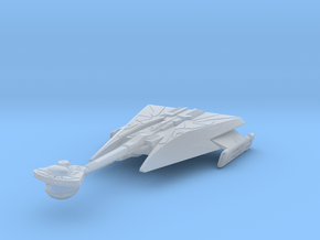 Ship Klingon D10 in Clear Ultra Fine Detail Plastic
