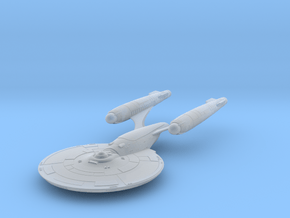 Federation Parker Class Cruiser in Clear Ultra Fine Detail Plastic
