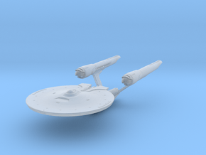 Constitution Class HvyCruiser 5.21" long in Clear Ultra Fine Detail Plastic