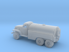 AIRFIELD FUEL TRUCK - GMC 6x6 (N scale) in Clear Ultra Fine Detail Plastic
