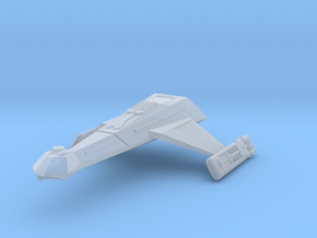 Klingon K23 Class VI Escort in Clear Ultra Fine Detail Plastic