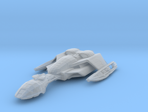 Klingon Vo'Quv-class Carrier  3.4" long in Clear Ultra Fine Detail Plastic