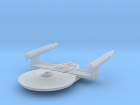 Federation Banks Class Frigate TMP in Clear Ultra Fine Detail Plastic