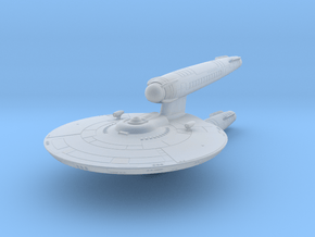 Federation Nelson Class refit HvyDestroyer in Clear Ultra Fine Detail Plastic