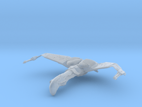 Romulan Bird Of War ScoutCruiser in Clear Ultra Fine Detail Plastic