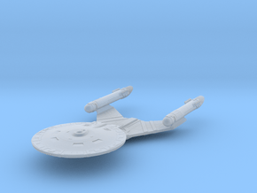 Discovery Class C refit BattleCruiser in Clear Ultra Fine Detail Plastic