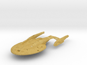 Federation Ancient class Cruiser V2 4.2" long in Tan Fine Detail Plastic