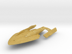 Federation Ancient class Cruiser V3 4.1" long in Tan Fine Detail Plastic