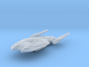 Federation Colt Class Destroyer  3.6" long in Clear Ultra Fine Detail Plastic
