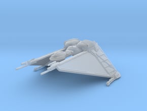 Klingon F-27D VerDex Class AssaultDestroyer in Clear Ultra Fine Detail Plastic