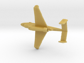 1:285 Heinkel-162 in Tan Fine Detail Plastic