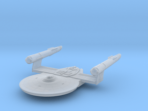 Federation Banks Class Frigate in Clear Ultra Fine Detail Plastic